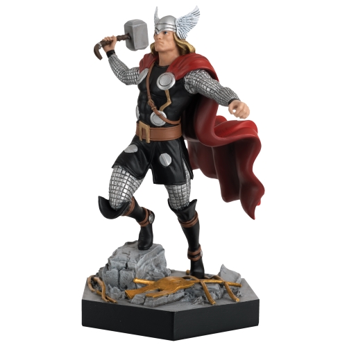 MVSEN005 Eaglemoss Figura Thor Pose de Batalla Escala 1:18